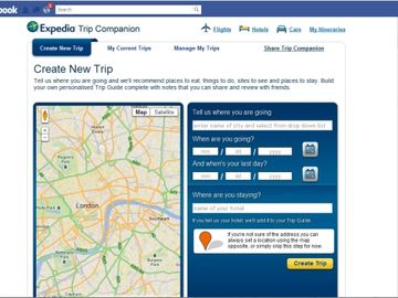 Expedia upgrades Facebook app with wish list