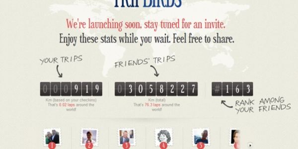 Tripbirds uses the social graph and check-ins to provide travel tips