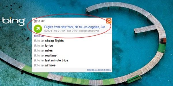 Google flight search bias? What about Bing?