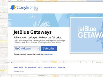 Google Offers expanding with JetBlue on board as national advertiser