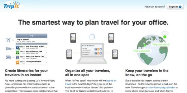 TripIt revamps business offering for lightly managed employee travel