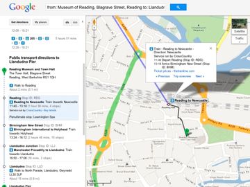 Google Maps adds mainland Britain train network with help from TheTrainline