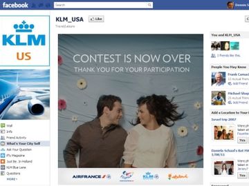 KLM moving ahead with social seating for Facebook and LinkedIn