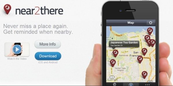 Near2there brings alerts and ways to discover destinations to mobile devices