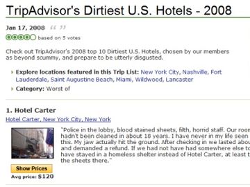 TripAdvisor axes controversial Dirtiest Hotels PR campaign
