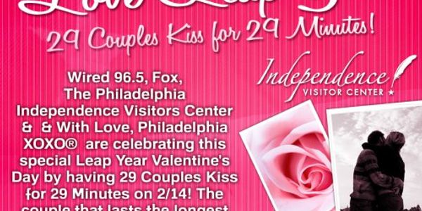 Visitor center makes out on Facebook for Valentine kiss-fest
