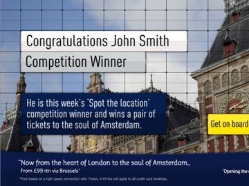 Eurostar launches digital advertising campaign with live tweets - well, nearly