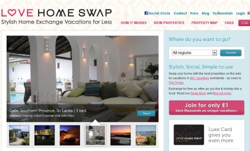 Love Home Swap Targets High End Owners With Home Swap Service For   Love Home Swap 