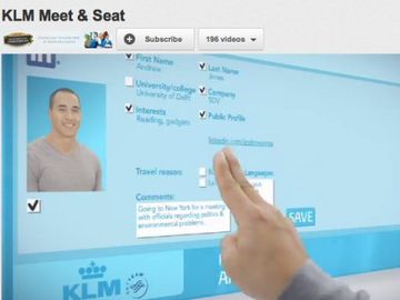 KLM: Business travelers getting more social -- adds Meet & Seat to 10 routes