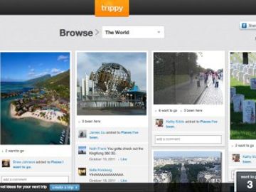 Social travel gets graphic as Trippy, Wanderfly, Gogobot, Gtrot display Pinterest interest