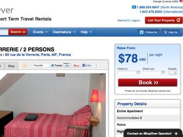 iStopover pairs apartment rentals with ... limos?