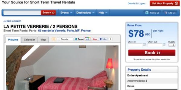iStopover pairs apartment rentals with ... limos?