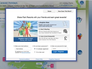 Park Resorts gets social with share and earn scheme