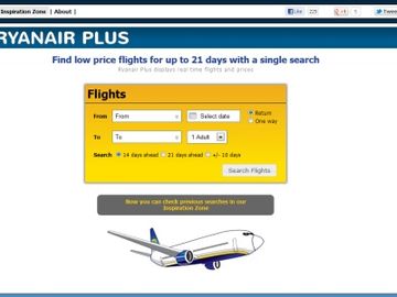 RyanairPlus - a cheeky attempt to get around the Captcha, but inevitably leading to brand issues