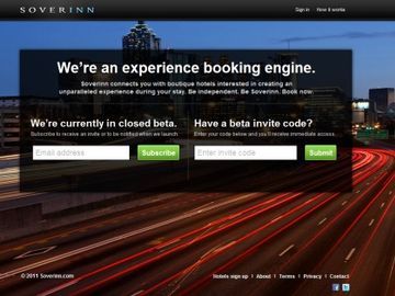 Soverinn wants to bring the end experience into hotel bookings