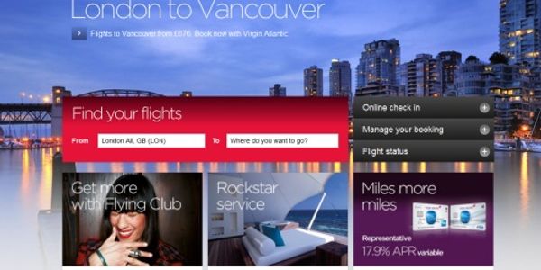 Virgin Atlantic unveils new website, keeps quiet on stalled Vtravelled social network