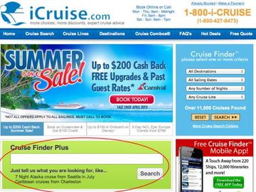 Cruise agency talking natural language search with Evature
