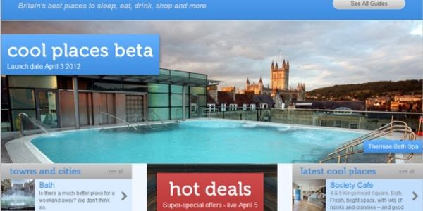 Cool Places wants to bring deals, reviews and content to UK visitors