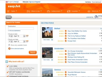 EasyJet forges exclusive deal with Booking.com