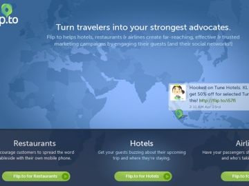 Flip.to wants to turn travellers into advocates for travel brands