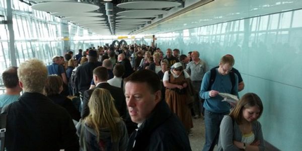 Heathrow Airport queue row escalates as accusations fly over web images ban