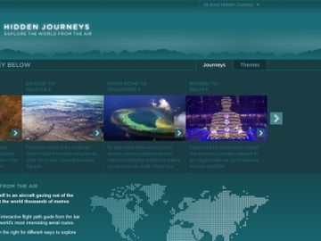 Royal Geographical Society looks to spice up flight experience with Hidden Journeys project