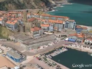 Look what happened to this town on Google Earth