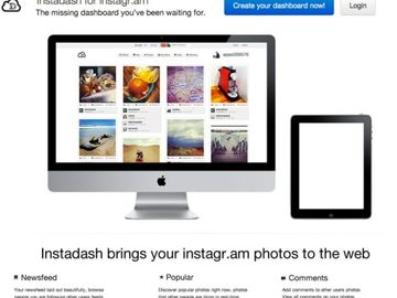 Instadash created in 12 hours to help manage Instagram