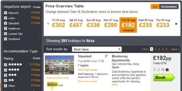 Skyscanner tries metasearch for package holidays again
