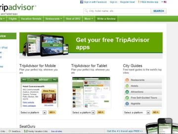 TripAdvisor mobile and tablet spike continues to soar