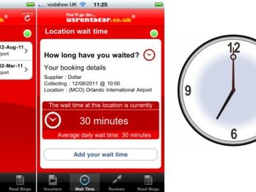 Car hire service claims first with mobile-led technology to provide wait times