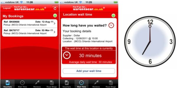 Car hire service claims first with mobile-led technology to provide wait times