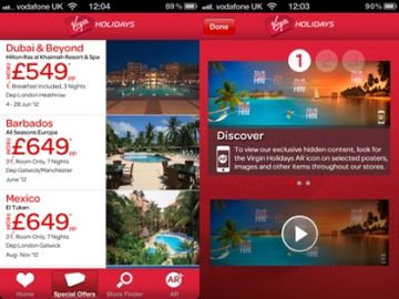 Virgin Holidays seeks immersive experience via augmented reality application