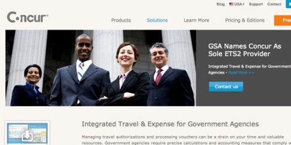 Concur wins up to $1.4B US government travel and expense contract