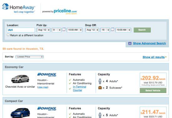 HomeAway expands into airline tickets and car rentals from