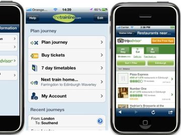 TripAdvisor pushes reviews and destination content search to mobile rail users