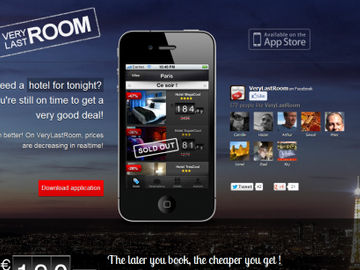 VeryLastRoom hitches ride on late hotel booking train, starts with France