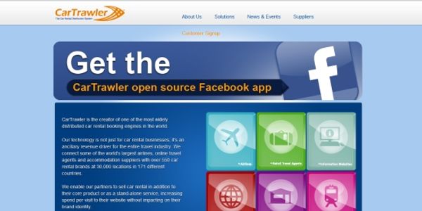 CarTrawler packages up tech into Facebook app