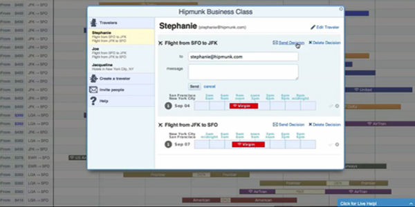 Hipmunk dives into premium services for business travel, yet Concur is hot on its furry tail