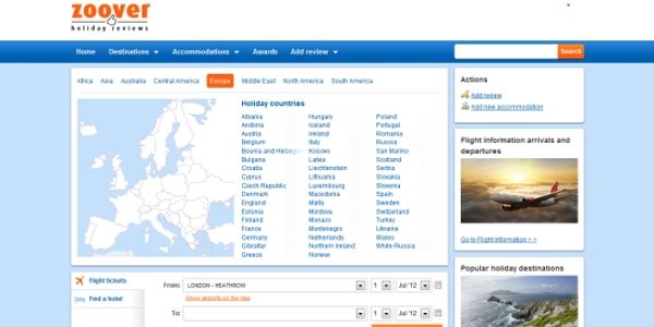 HolidayCheck takes controlling interest in Zoover, sets sights on Eastern Europe