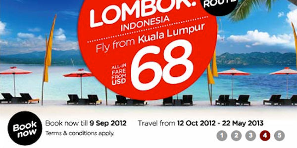 KL-Lombok: AirAsia picks latest route from Twitter