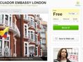 Julian Assange used Airbnb to find his Ecuador Embassy home in London - maybe