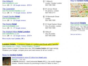 Does Expedia show the way to a brilliant search Page Type strategy?