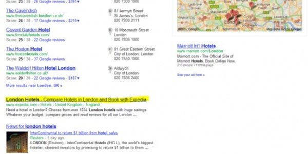 Does Expedia show the way to a brilliant search Page Type strategy?