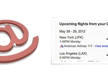 Google introduces flight tracking system in search results, using your booking emails