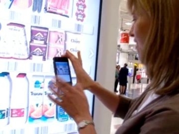 Airport trials mobile scanning booths to let passengers buy groceries for when they return home