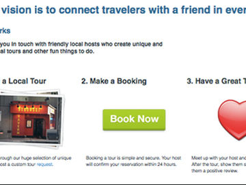 HipHost plays matchmaker between visitors and locals, suggesting custom tours