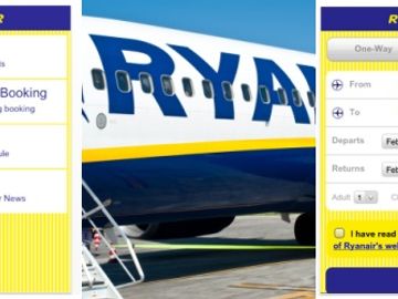Ryanair officially unveils first mobile app, six months after first launching it