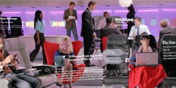 Virgin America shows off cabin experience via frequent fliers and interactive video