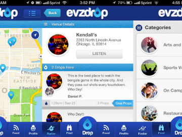 The power of place: Evzdrop encourages users to listen to places through people